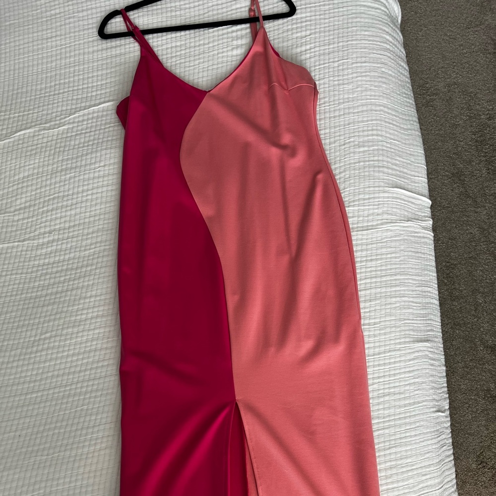 Petal & Pup Two-Tone Pink Pencil Skirt